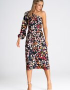 Figl Rochie midi imprimeu floral - multicolor - poliester
