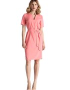 Figl Rochie mini dama Blancherawd M669 coral - Portocaliu
