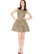 Figl Rochie mini dama Brerad M457 olive - Verde