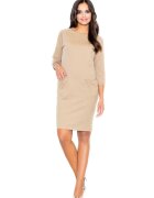 Figl Rochie mini dama Gynesse M205 bej - Bej