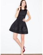 Figl Rochie neagra eleganta - poliester - negru