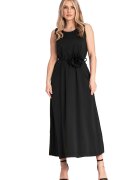 Figl Rochie neagra - fara maneci - material de calitate superioara - viscoza/poliester/spandex -