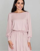 Figl Rochie roz - casual - viscoza -