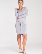 Figl Rochie scurta - gri - din viscoza -