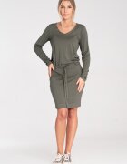 Figl Rochie scurta - verde - viscoza