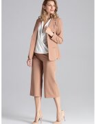 Figl Sacou dama maro - poliester 65% - viscoza 35% -
