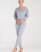 Figl Salopeta dama - eleganta - gri - poliester
