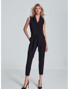 Figl Salopeta dama - fara maneci - neagra - poliester -