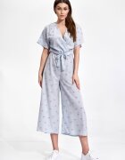 Figl Salopeta dama - kimono - larga - albastru deschis - poliester