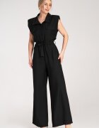 Figl Salopeta eleganta formala - neagra - fabricata din material de calitate -