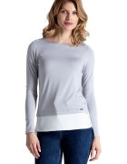 Figl Tricou cu mânecă lungă pentru femei Eiree M374 gri - Gri