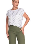 Figl Tricou dama M1048 - Poliester/Elastan - Alb -