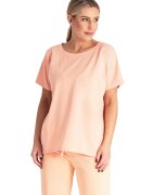 Figl Tricou dama M1164 - Bumbac/Elastan - Portocaliu -