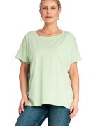 Figl Tricou dama M1164 - Bumbac/Elastan - Verde -