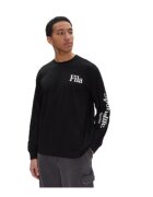 FILA Bluza barbati - bumbac - negru/alb