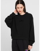 FILA Bluza sport cu decolteu la baza gatului si broderie logo Bansko - Negru