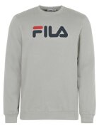 FILA Bluza unisex de trening cu decolteu la baza gatului Barbian - Gri