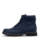 FILA Bocanci mid-cut de piele ecologica Maverick - Albastru inchis