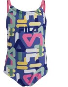 FILA Costum de baie intreg cu print -