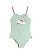 FILA Costum de baie pentru copii - Elastan/Nylon - Verde - Verde