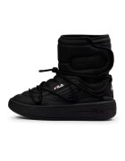 FILA Ghete flatform cu logo - Negru
