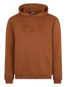 FILA Hanorac cu logo brodat Bischkek - Maro