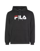 FILA Hanorac unisex cu logo supradimensionat Barumini - Negru