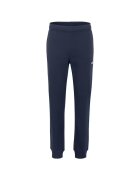 FILA Pantaloni sport barbati bleumarin - bumbac si poliester - cu mansete