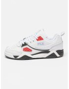 FILA Pantofi sport cu insertii de piele peliculizata Casim - Alb/Negru