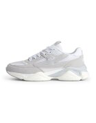 FILA Pantofi sport cu insertii de plasa Recade - Gri deschis/Alb murdar