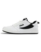 FILA Pantofi sport de piele ecologica cu detalii perforate Rega - Negru/Negru stins/Alb optic