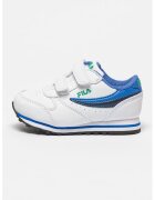 FILA Pantofi sport de piele ecologica cu garnituri contrastante Orbit - Alb/Albastru
