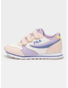 FILA Pantofi sport de piele ecologica cu inchidere velcro Orbit - Piersica/Lila/Alb murdar