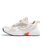 FILA Pantofi sport demi-wedge Kreatix din piele ecologica - Alb/Portocaliu