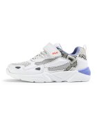 FILA Pantofi sport din material textil cu garnituri animal print - Alb/Albastru lavanda