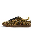 FILA Pantofi sport din piele intoarsa cu animal print - Negru/Maro