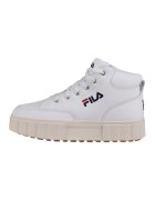 FILA Pantofi sport mid-high din piele cu talpa flatform Sandblast - Alb