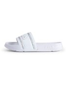 FILA Papuci cu detalii holografice Morro Bay - Alb optic/Argintiu