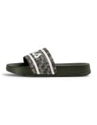 FILA Papuci cu imprimeu logo Morro Bay - Rosu/Alb/Maro/Kaki