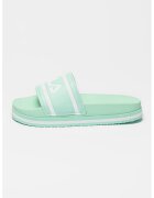 FILA Papuci flatform cu imprimeu logo Morro Bay - Verde pal