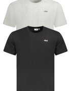 FILA Tricou barbati - 100% bumbac - Negru - FAM0083 - Negru