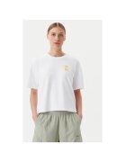 FILA Tricou dama FAW1044 - Viscoza/Poliester - Alb - Alb