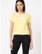 FILA Tricou din bumbac cu imprimeu logo Salome - Galben