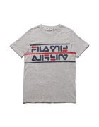FILA Tricou pentru barbati - Salman - Bumbac - Gri - Gri