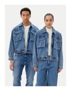 Filling Pieces Jacheta de blugi unisex 78620769975 - Bumbac - Albastru - Albastru
