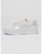 Filling Pieces Pantofi sport de piele Jet Runner - Alb/Gri deschis