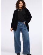 Fiorella Rubino Bluza regular-fit din amestec de bumbac - Negru