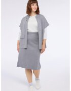 Fiorella Rubino Bluza uni cu maneci medii - Alb