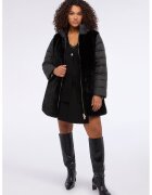 Fiorella Rubino Geaca cu insertii din plus - Negru/Negru stins