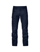 FjallRaven Pantaloni barbati Nils - negru - croiala clasica - cu buzunare - poliester/bumbac -